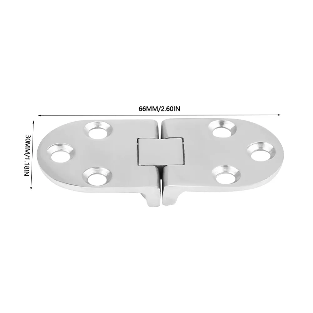 2 шт., 316 нержавеющая сталь, петли для лодки, штамповочный шкаф для морской двери, 66*30 мм, заподлицо, дверные петли для отсеков, Новинка