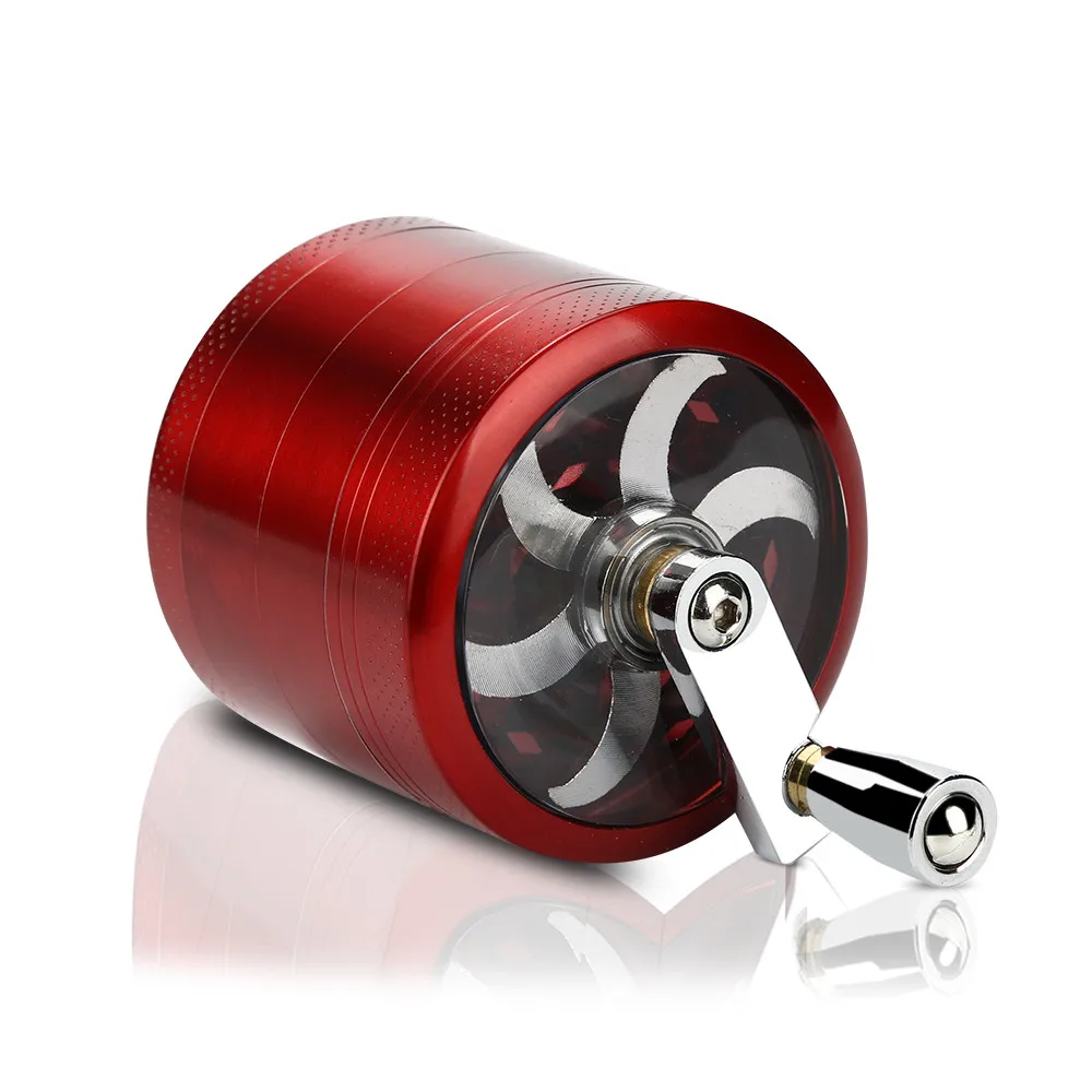 Buy Tobacco Grinder Hand Shake Metal Type Herbal Herb