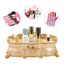 Multifunctional European Large Resin Cosmetic Storage Box Remote Controller Organizer Holder