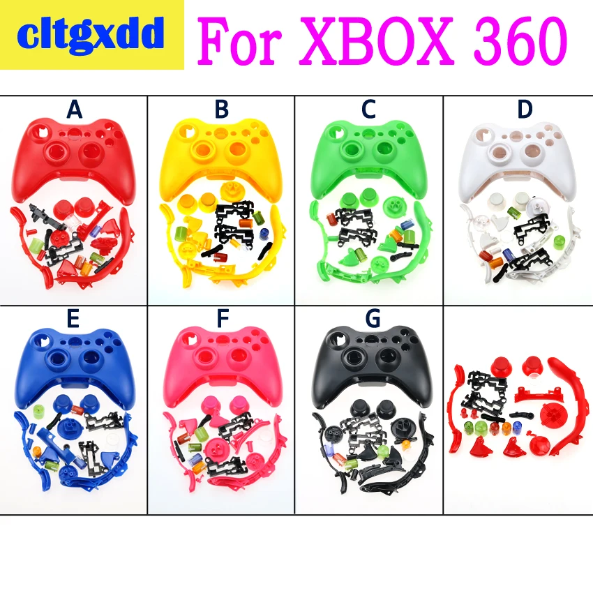Cltgxdd Gamepad Housing Full Housing Shell Case Kit Parti Di Ricambio Per Controller Wireless Xbox 360