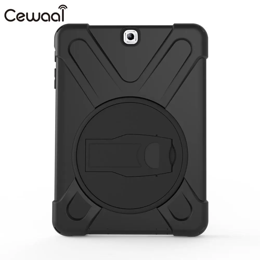 

Protective Case Tablet Protection Cover Tablet Case 5 Color Shockproof Heavy-Duty Skin Durable Rotating Bracket