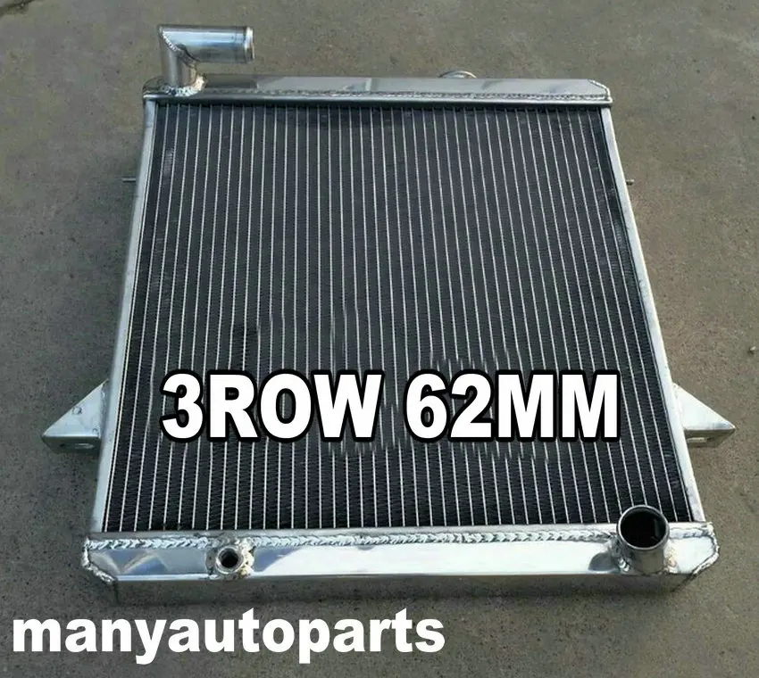 3 алюминиевый радиатор с сердечником+ кулер вентилятор для Triumph TR6 1975 1976 75 76