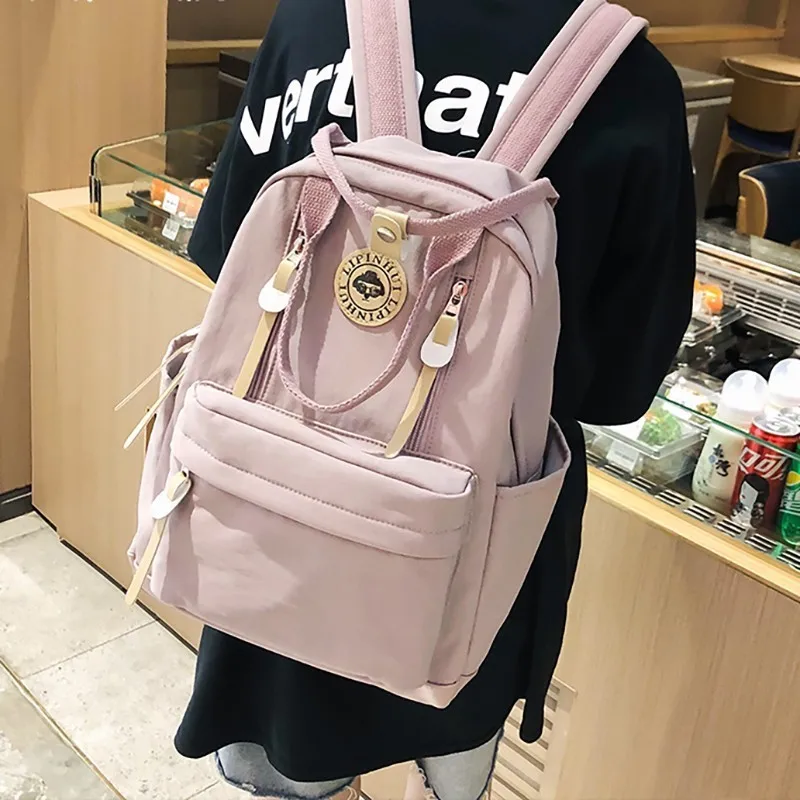 Women Fashion Nylon Back Pack Bagpack Female Designers Backpacks School Bags For Teenage Girls Backpack Bookbag High Quality Women Fashion Nylon Back Pack Bagpack Female Designers Backpacks School Bags For Teenage Girls Backpack Bookbag High Quality