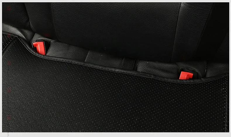 Ultra-Luxury Car Seat Protection Single Seat Without Backrest PU Senior Leather Car Seat Cover For Most Four-Door Sedan&SUV