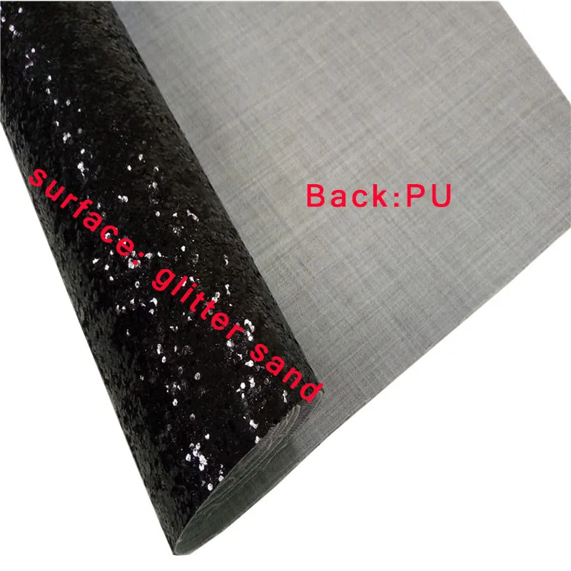 glitter black