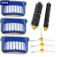 NTNT Replacement Brush Filter Kit For iRobot Roomba Aerovac 600 series 620 630 650 660
