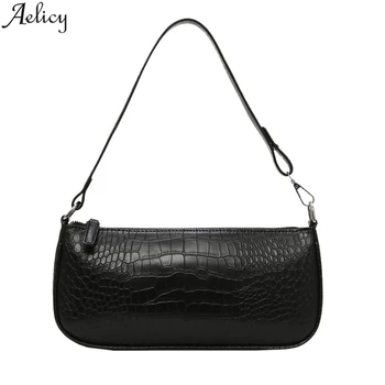 

Aelicy Women's Retro Alligator Messenger Bag Casual Chic Pu Leather Crossbody Bag Office Lady Style Shoulder Bag Bolso De Mujer