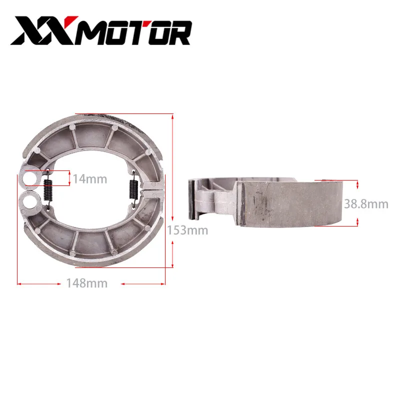 Мотоцикл Высокое качество задние тормозные колодки диски обувь для HONDA CA250 CA 250 Steed400 КОНЬ 400