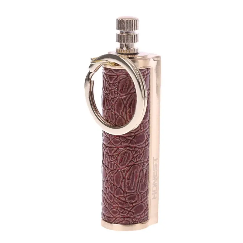 

KeyChain Permanent Match Striker Lighter Keyring Golden