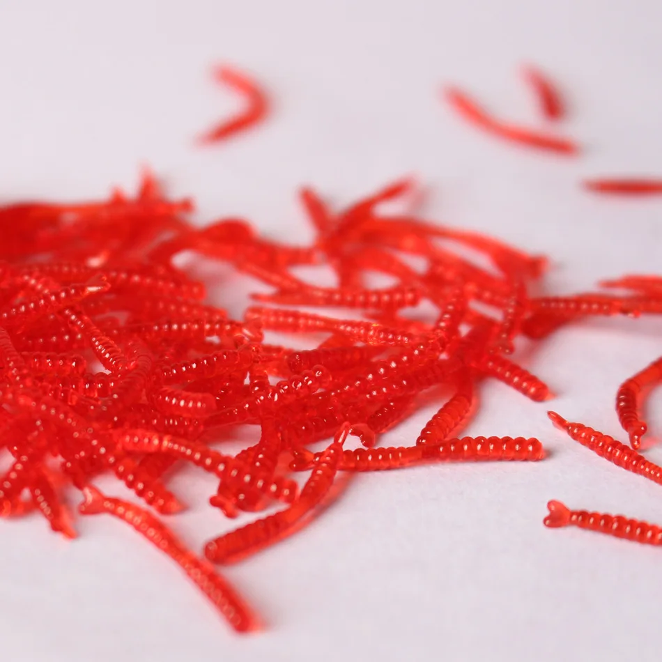 50pcs/lot Fishing Lures Simulation Earthworm 2cm Red Worms Smell Red Worm Soft Bait Worms Fishing Takcle Fishy Smell Lures 50pcs/lot Fishing Lures Simulation Earthworm 2cm Red Worms Smell Red Worm Soft Bait Worms Fishing Takcle Fishy Smell Lures