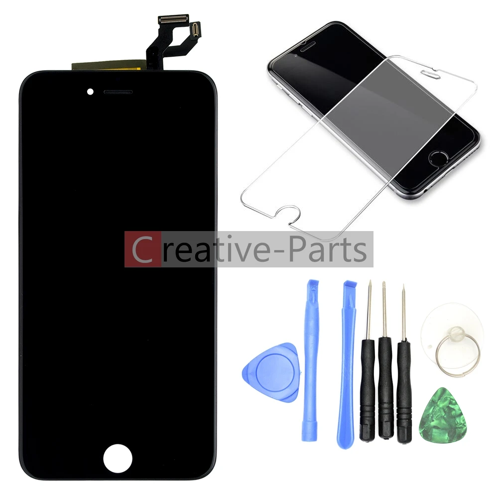Grade AAA LCD For iPhone 6s Plus 5.5 inch Black Color With Tool Kits And Screen Protector Digitizer Assembly Display Touch Glass | Мобильные
