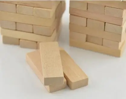 rectangular wooden blocks