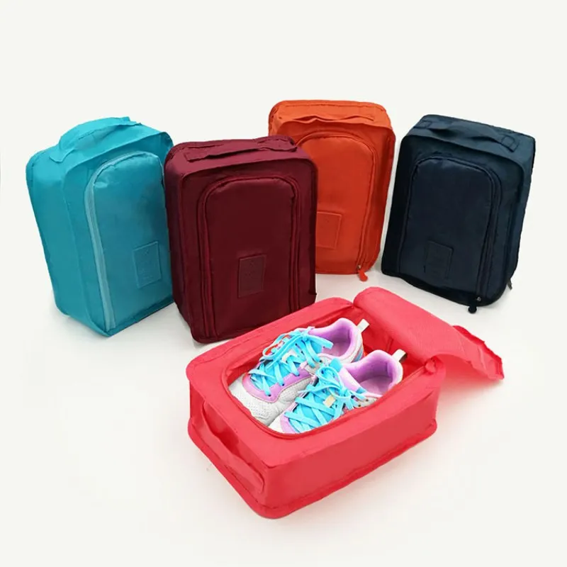Travel Pouch Storage Bag  Zipper Bag Waterproof Laundry Shoes Hanger  Hanging Organizer Zip Lock Home Storage (9)