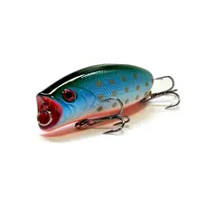SEALURER Fishing Lure 5 5cm 10g Hard Plastic Popper Wobblers Lure Artificial Fishing Top water Floating