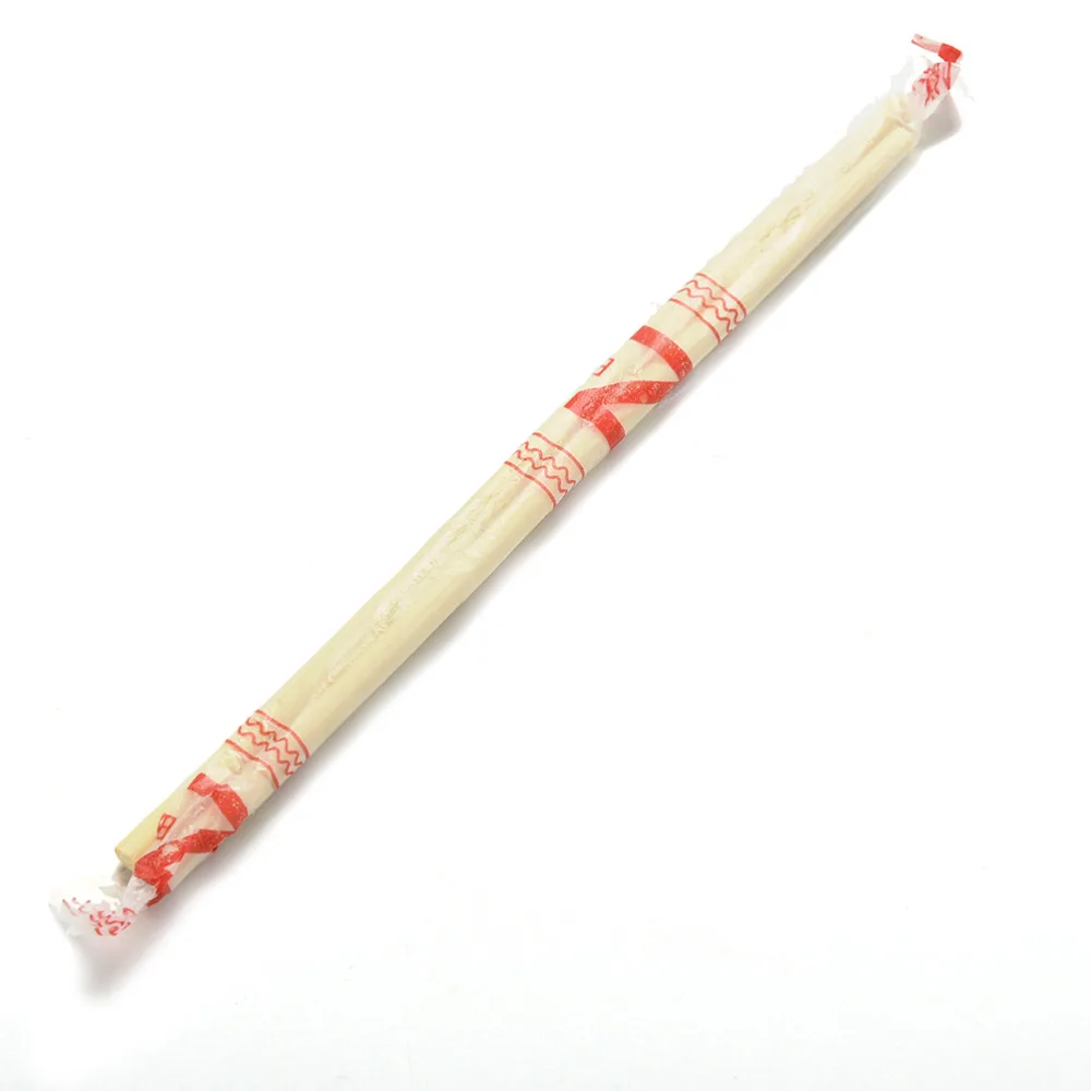 Disposable Bamboo Wooden Chopsticks Hashi Individually Wrapped 40 Pairs