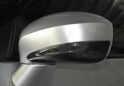 Авто-Стайлинг, полностью из углеродного волокна, боковое зеркало крышки 2 шт. подходит для 2008- R35 GTR GTR-R35 CBA дБА VS Стиль боковое зеркало под крышкой