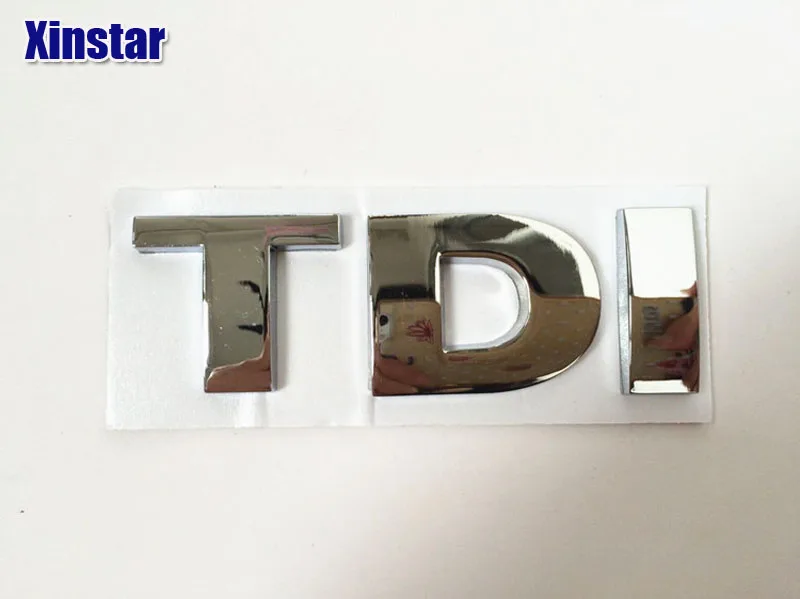 Автомобильные 3D наклейки ABS TDI для volkswagen golf 6 7 polo GTI Sagitar B6 R36 B7L CC Touran|polo gti|sticker for carcar
