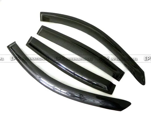 BMW E90 4 Door Carbon Wind Deflector(2)_1