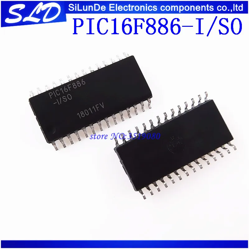 PIC16F886 PIC16F886-I/SO SOP-28 новые и оригинальные в наличии 10 шт./лот Бесплатная доставка |