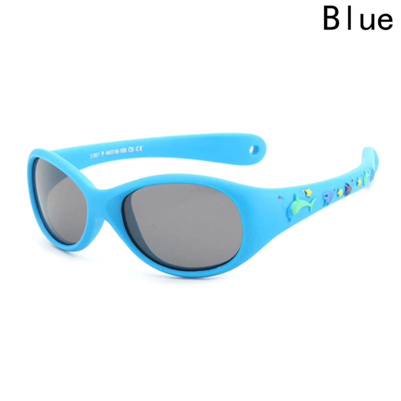 Polarized lenses mirror children sunglasses Flexible l boys small size
