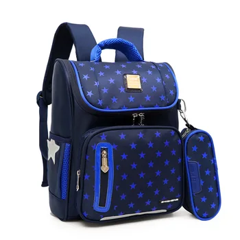 

Aristocratic style school bags for boys girls Stylish large-capacity lightweight orthopedic school backpacks Waterproof backpack