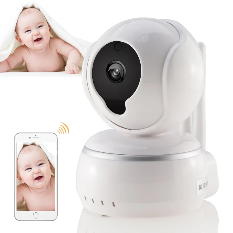 WIFI 1280X720 3.6mm wide-angle lens CCTV camera IP camera P2P plug APP Linkage Alarm Dual-way audio support 32G TF card