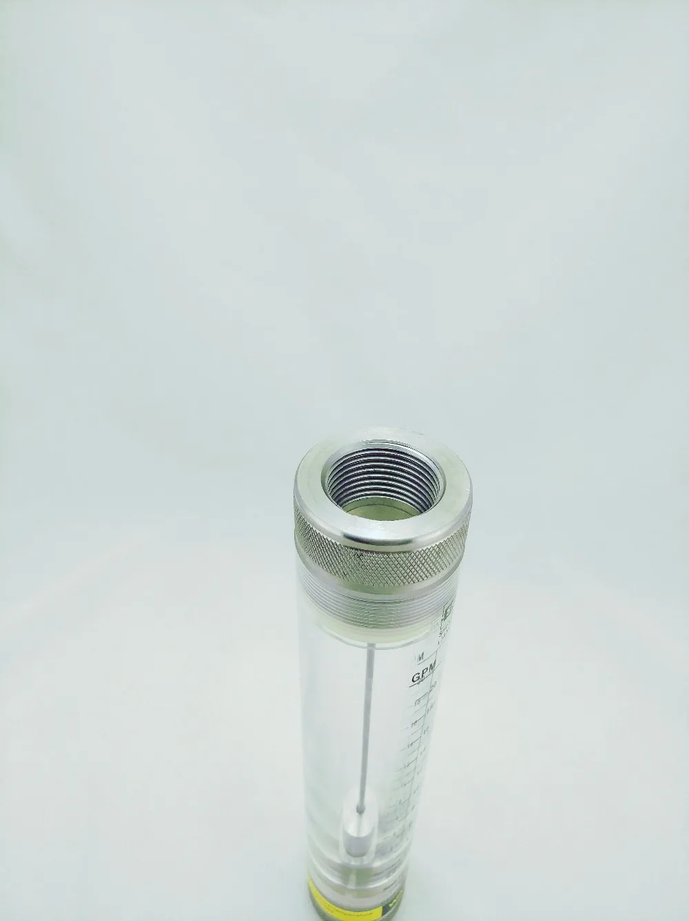 LZM-25G Pipeline water H2O liquid /air gas acrylic rotameter industy flow meter 1"BSP or NPT stainless steel fitting