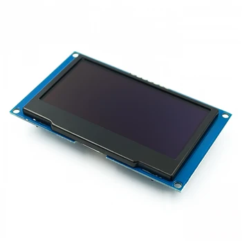 

White 2.42" 2.42 inch LCD Screen 128x64 OLED Display Module IIC I2C SPI Serial for C51 SPD0301