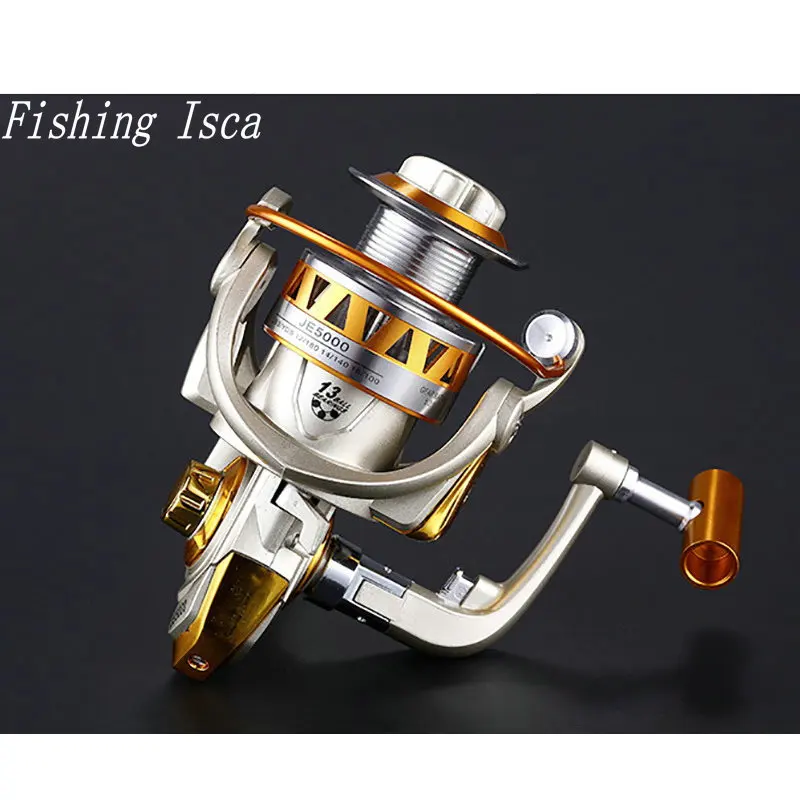

Spinning Reel 13BB High Speed 5.2:1 Fishing Reel 2000-7000 Series for Fishing Carp Left and Right Exchangeable Spinning reels