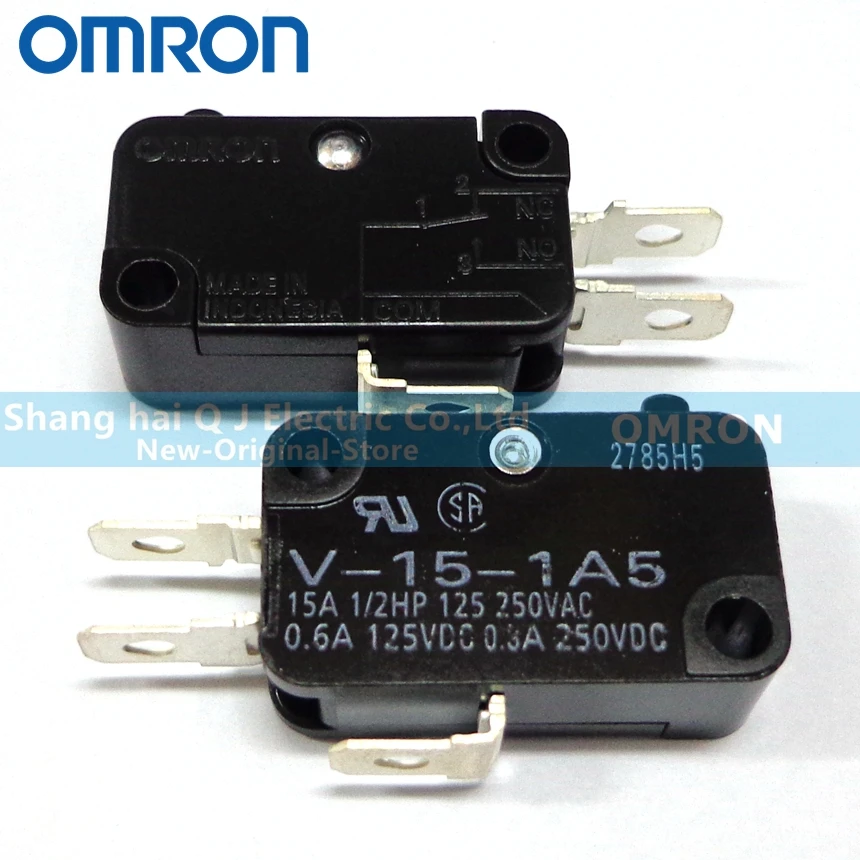 10 шт. OMRON микропереключатель V-15-1A5 V-152-1C25 V-153-1C25 V-155-1C25 V-156-1C25 и OMRON микропереключатель