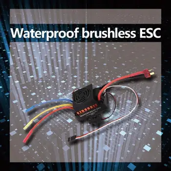 

60A 5.8V Waterproof Brushless Motor Brushless Speed Controller Sensorless ESC 4mm Banana Plug Female
