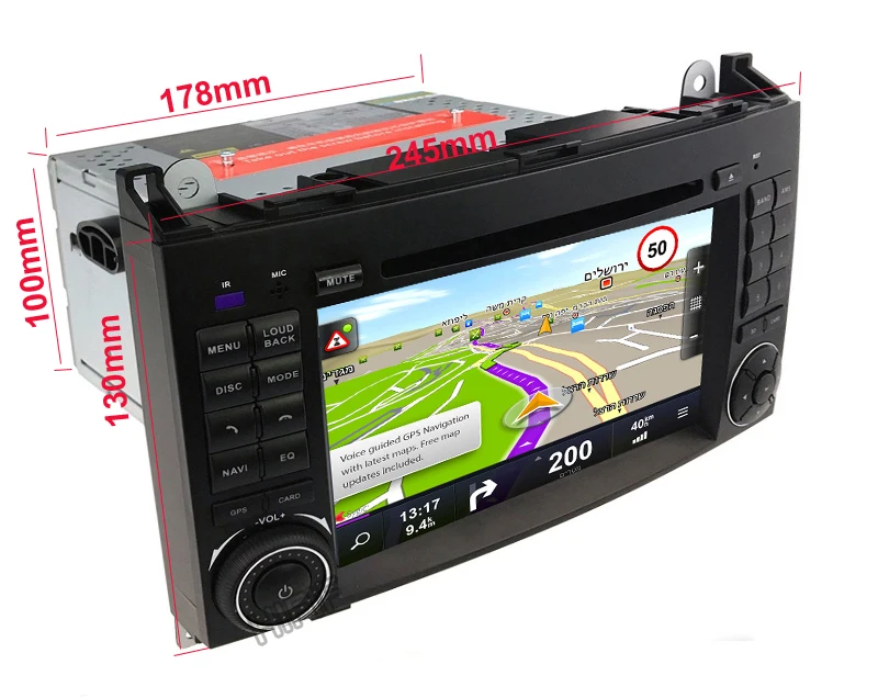 Top IPS Android 8.0 car radio 2din For Mercedes Benz Sprinter A class B200 Vito Viano W169 W245 W469 W906 NAVI with Radio 2din WIFI 21