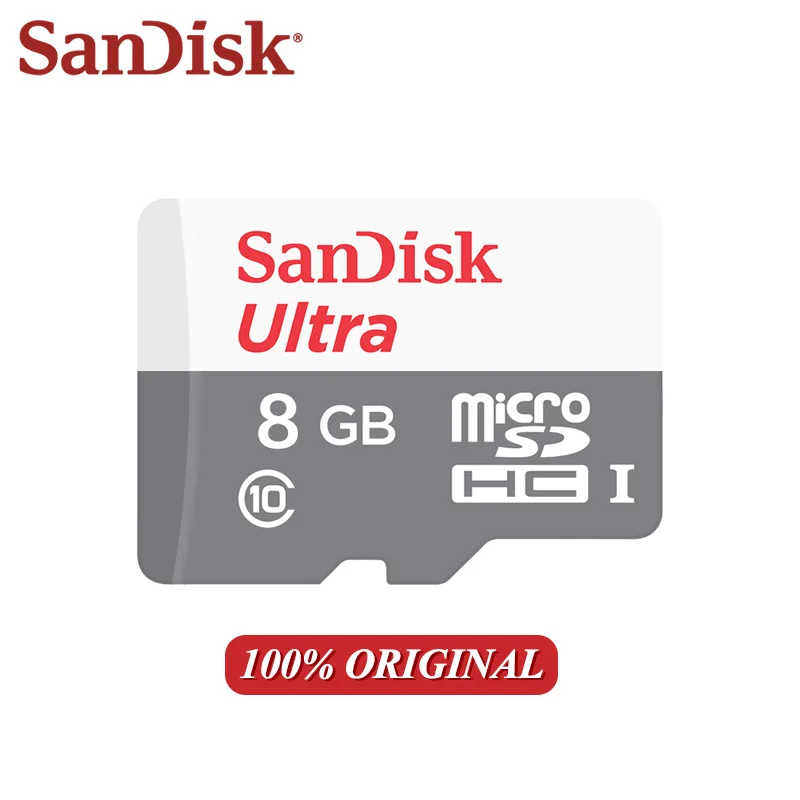 

Original SanDisk Ultra Micro SD Card SDHC Class 10 32GB 8GB UHS-I Memory Card TF Card Storage Card with Adapter for Smart Phone