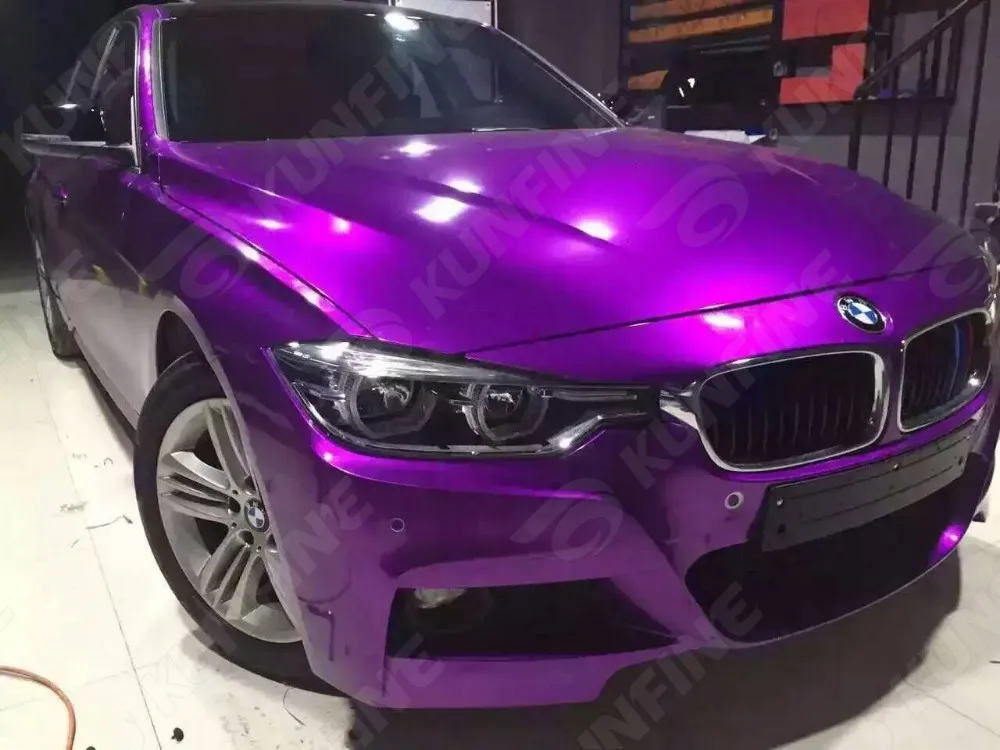 Aurora Purple Car Vinyl film 1
