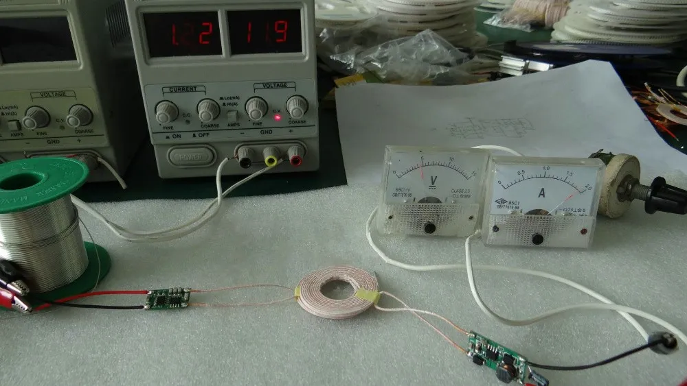 DC 9 V-12 V и избыточному току Беспроводной Питание Зарядное устройство Модуль 5V 2A передатчик приемник зарядки Модуль катушки DIY XKT-412