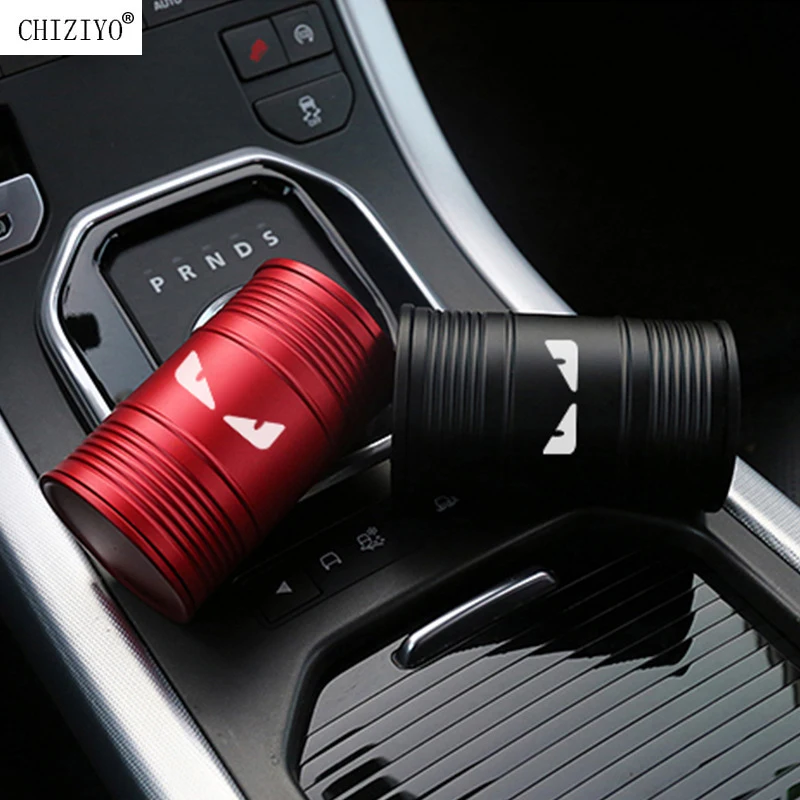 

Oil Drum Shape Aluminum Alloy Car Little Monster Cat Eyes Ashtray Interior Accessories Smoke Ash Holder Cigarette Cup CHIZIYO