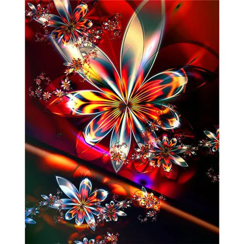 DIY Diamond Embroidery Flower 5D Painting Cross Stitch 3D Mosaic Needlework Crafts Christmas Gift | Дом и сад
