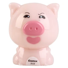 COMIX модная Милая и забавная мини-точилка для карандашей в форме двенадцати животных для детей Pippi pig(J112