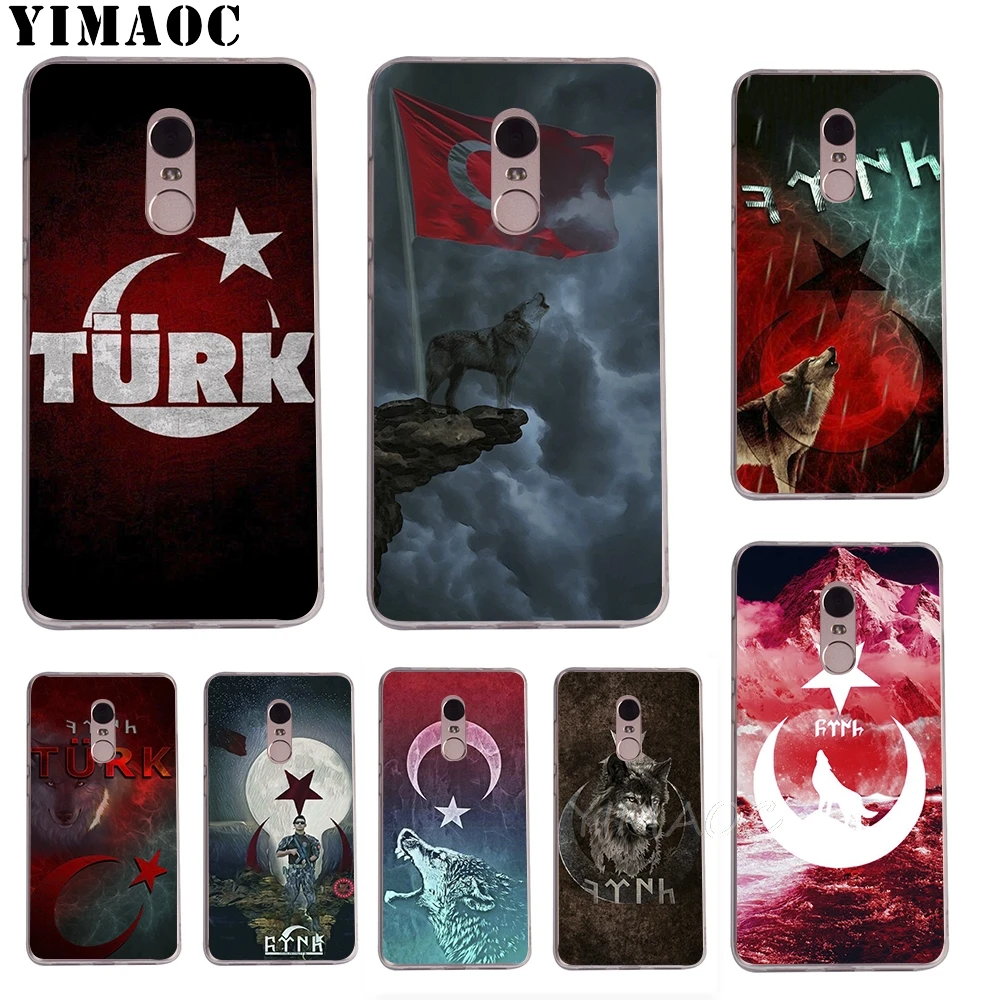 YIMAOC турецкий флагманский ТПУ чехол для Xiaomi Redmi 6 4X 5A 4A S2 Note 4 5 Pro Plus Mi 8 9 SE A2 A1 MiX 2S MAX 3 |