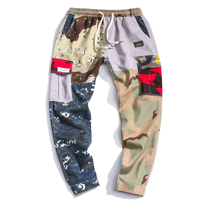 camo designer pants