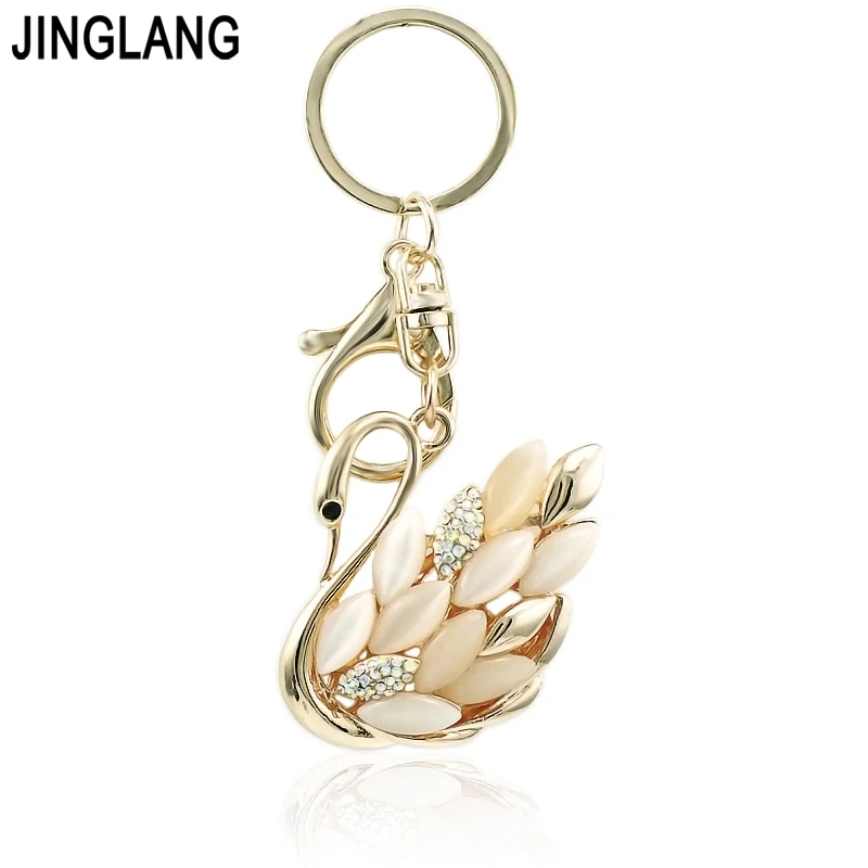 Download JINGLANG Gold Color Lobster Clasp Metal Keyring Dangle ...