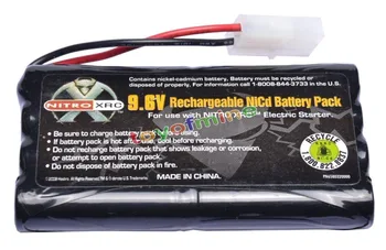 

1x Ni-cd 9.6v 1000mAh Rechargeable Battery Pack Tamiya Connector