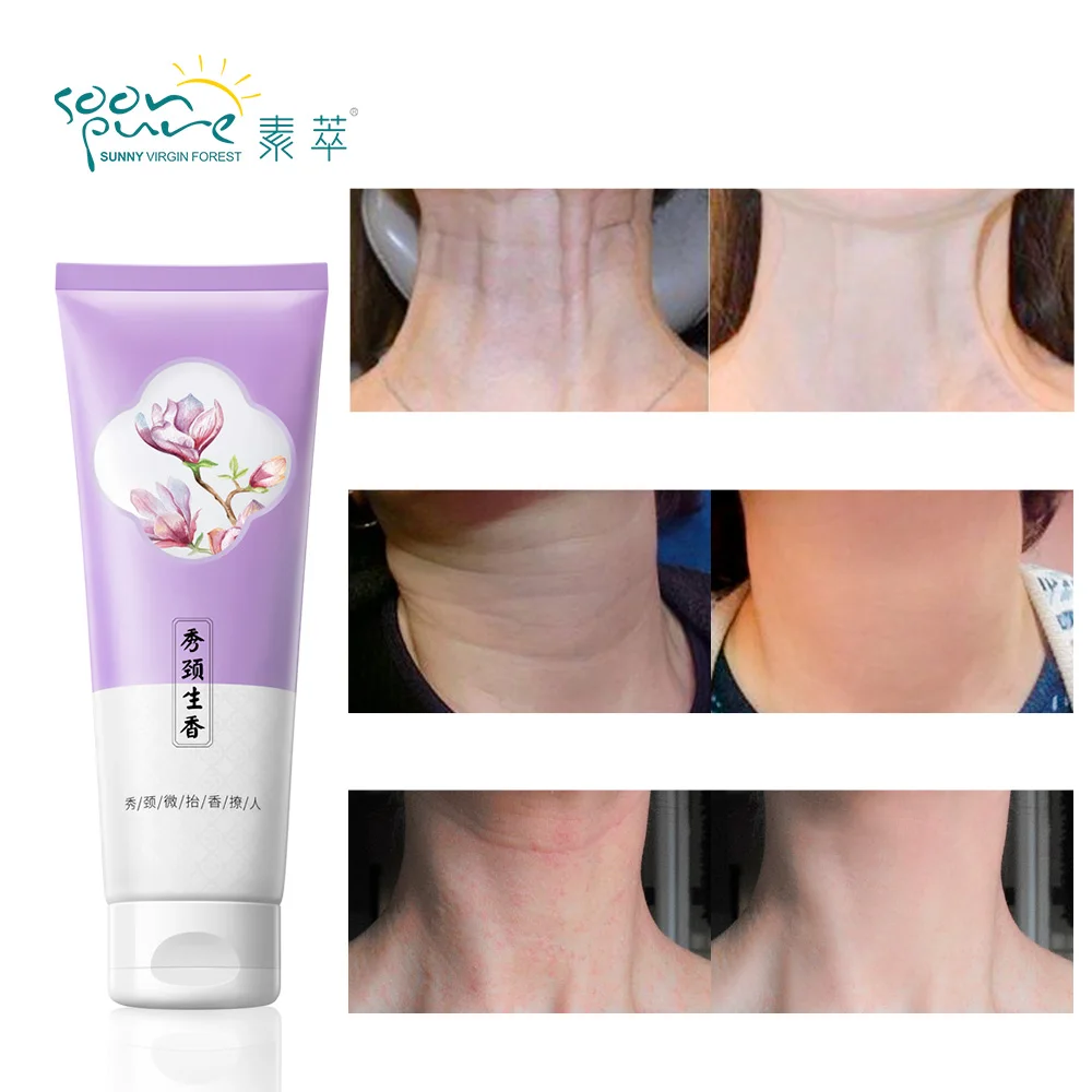  SOONPURE Lifting-Firming Neck Mask And Nourishing Anti-Wrinkle Neck Cream Neck Mild Peeling Beauty 