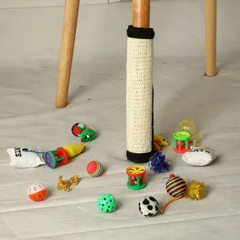 

1PC New Cat Scratch Pad Board Protecting Furniture Foot Natural Sisal Cat Scratching Post Toy For Cats Tower Climbing Tree