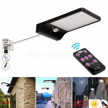 

Super Bright 48 LED Waterproof PIR Motion Sensor Solar Powered Light ,led solar lights Garden Security Lamp Outd Gear lock stre