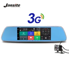 Jansite 3G Car Dvrs 7″ Touch Screen Android 5.0 Car Camera GPS Navigators FHD 1080P Video Recorder Mirror Dvr WIFI Dash Cam