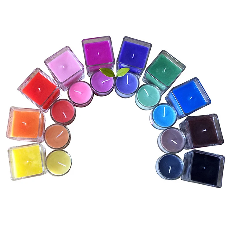 

5g DIY Candle Dye Paints for 2KG Soy Wax Candle Oil Colour Coloring Dye Candle Making Supplies 8 Colors Candle Pigments Dye