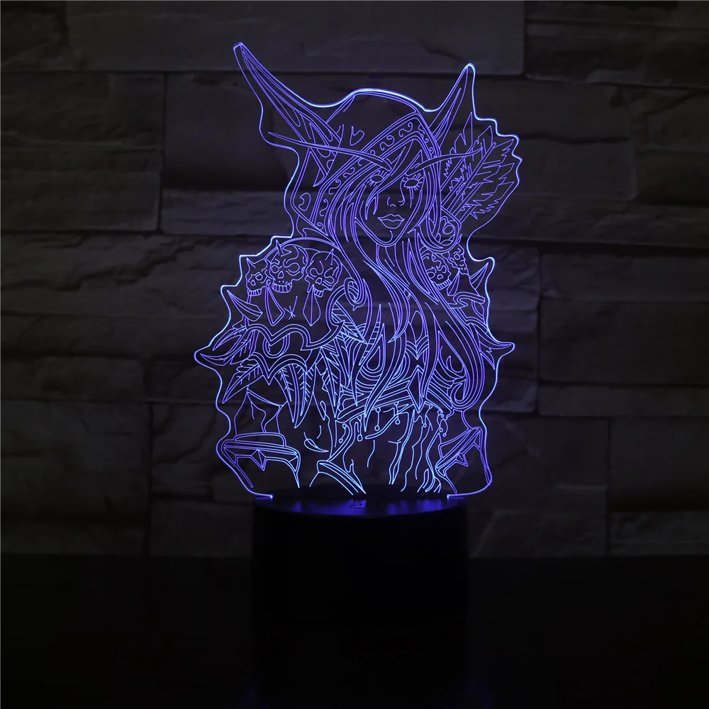 3D LED LAMP031
