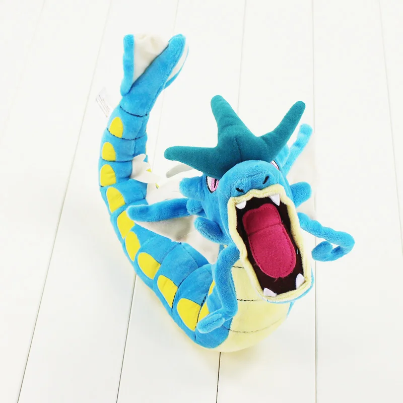60 см аниме голубой дракон Gyarados плюшевая игрушка-животное мультяшная плюшевая кукла мягкая кукла детские подарки
