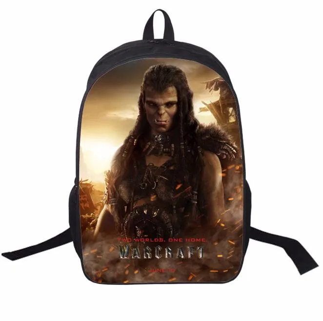 Новый дизайн World of Warcraft сумка WOW Печать Рюкзак для подростков путешествия школьный игровой плеер любимый подарок
